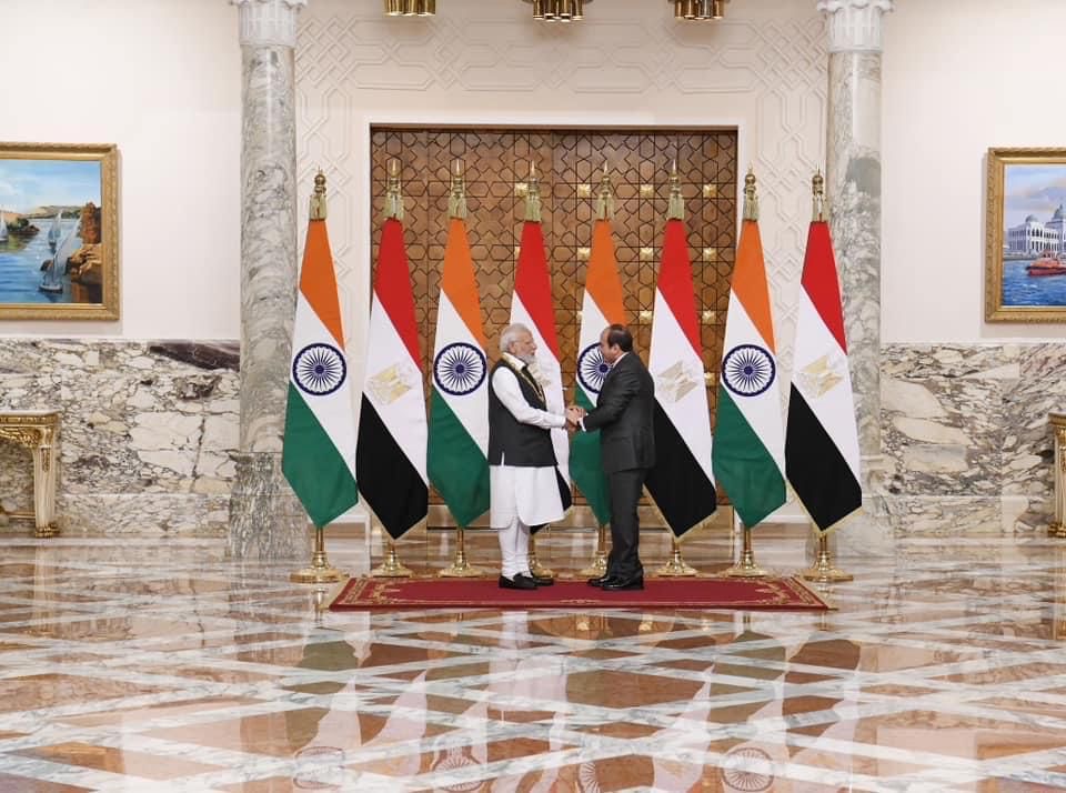 India and Egypt summit